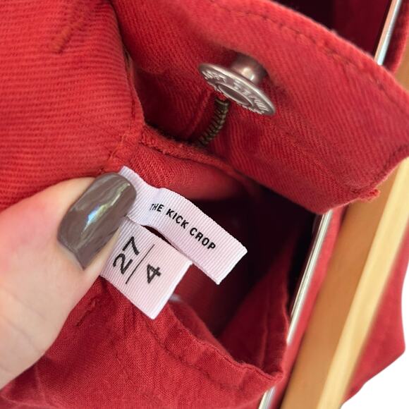 LOFT Women's Kick Crop Jeans Size 4 or 27" with a 26" Inseam - Picture 5 of 5